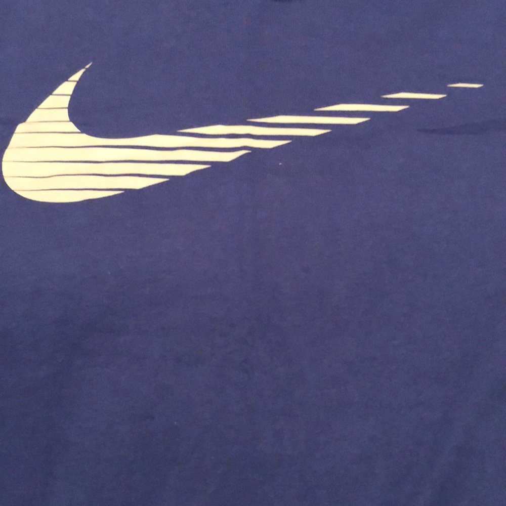 Nike Regular Fir Blue T Shirt